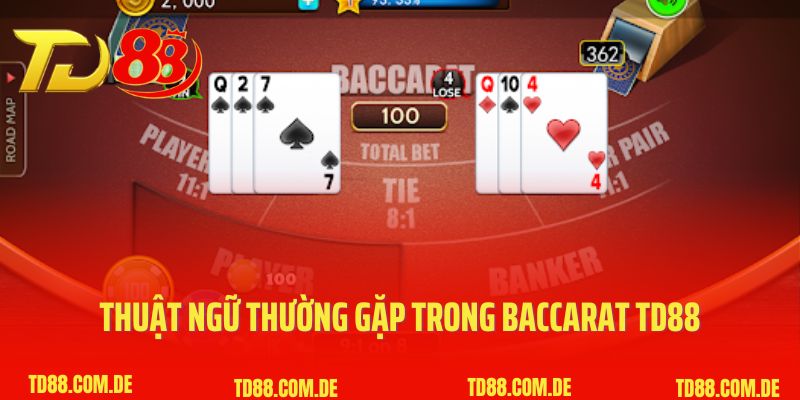 Thuật ngữ thường gặp trong Baccarat TD88