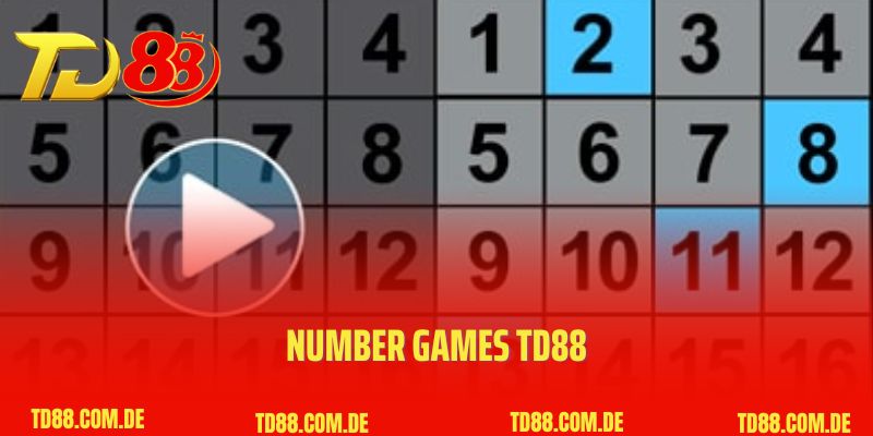 Number Games Td88- Siêu Phẩm Cá Cược Hay Nhất Hiện Nay